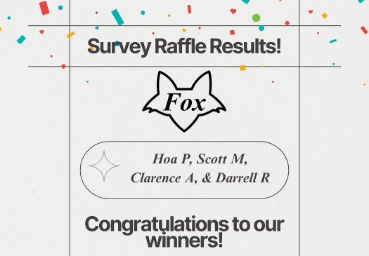 Raffle Results